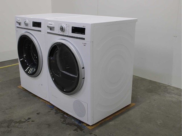 Siemens iq700 isensoric aquastop wasmachine & siemens iq700 selfcleaning condenser wasdroger - afbeelding 7 van  8