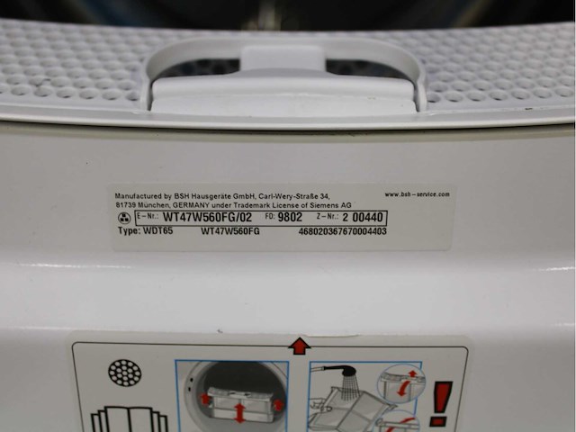 Siemens iq700 isensoric aquastop wasmachine & siemens iq700 selfcleaning condenser wasdroger - afbeelding 8 van  8