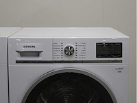 Siemens iq700 isensoric aquastop wasmachine & siemens iq800 isensoric selfcleaning condenser wasdroger - afbeelding 6 van  8