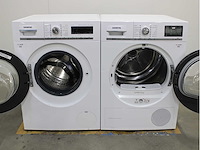Siemens iq700 isensoric aquastop wasmachine & siemens iq800 isensoric selfcleaning condenser wasdroger - afbeelding 2 van  8