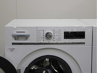 Siemens iq700 isensoric aquastop wasmachine & siemens iq800 isensoric selfcleaning condenser wasdroger - afbeelding 3 van  8