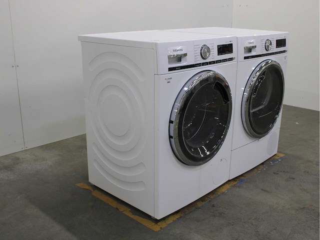 Siemens iq700 isensoric aquastop wifi wasmachine & siemens iq700 isensoric bestcollection wifi wasdroger - afbeelding 4 van  8