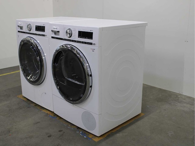 Siemens iq700 isensoric aquastop wifi wasmachine & siemens iq700 isensoric bestcollection wifi wasdroger - afbeelding 7 van  8