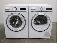 Siemens iq700 isensoric aquastop wifi wasmachine & siemens iq700 isensoric wifi wasdroger - afbeelding 1 van  8