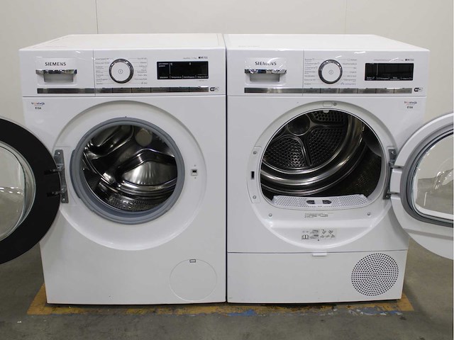 Siemens iq700 isensoric aquastop wifi wasmachine & siemens iq700 isensoric wifi wasdroger - afbeelding 2 van  8