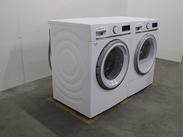 Siemens iq700 isensoric aquastop wifi wasmachine & siemens iq700 isensoric wifi wasdroger - afbeelding 4 van  8