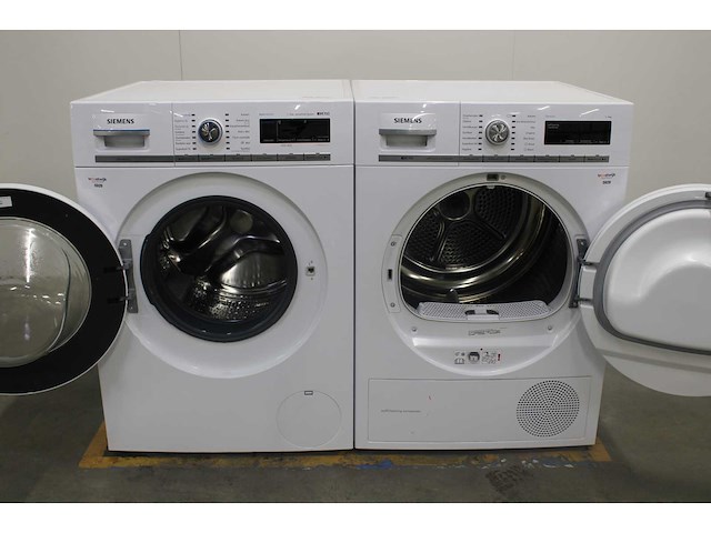 Siemens iq700 isensoric bestcollection sensofresh system wasmachine & siemens iq700 isensoric selfcleaning condenser wasdroger - afbeelding 2 van  8