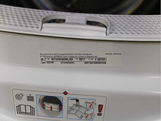 Siemens iq700 isensoric bestcollection sensofresh system wasmachine & siemens iq700 isensoric selfcleaning condenser wasdroger - afbeelding 8 van  8