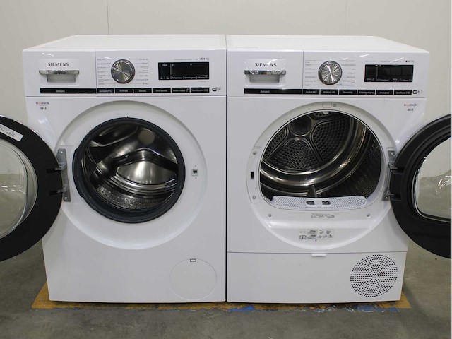 Siemens iq700 isensoric intelligentdosing system wifi wasmachine & siemens iq700 isensoric bestcollection wifi wasdroger - afbeelding 2 van  8