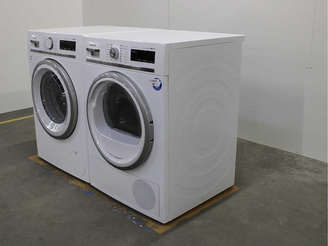 Siemens iq700 isensoric powerspeed system aquastop wasmachine & siemens iq700 isensoric outdoorcollection extraklasse wasdroger - afbeelding 7 van  8
