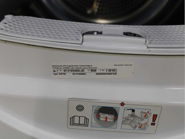 Siemens iq700 isensoric sensofresh system extraklasse wasmachine & siemens iq700 isensoric selfcleaning condenser extraklasse wasdroger - afbeelding 8 van  8