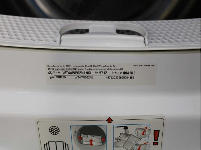 Siemens iq700 isensoric wasdrogers - afbeelding 7 van  7