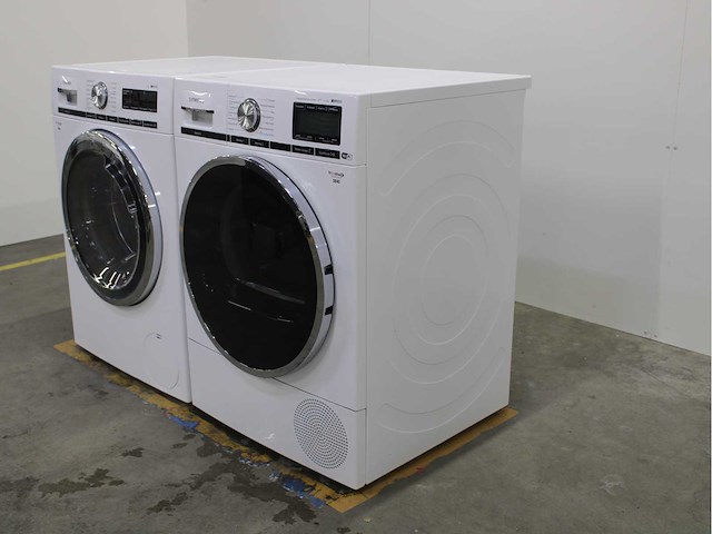 Siemens iq700 isensoric wasmachine & siemens iq800 isensoric wifi wasdroger - afbeelding 7 van  8