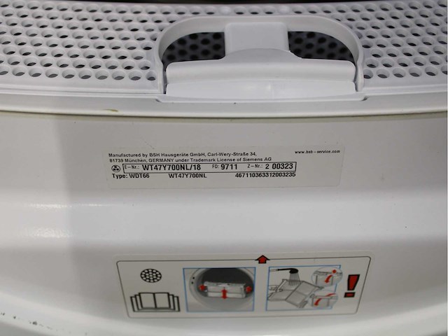 Siemens iq800 i-dos isensoric wifi wasmachine & siemens iq800 isensoric selfcleaning condenser wasdroger - afbeelding 7 van  7