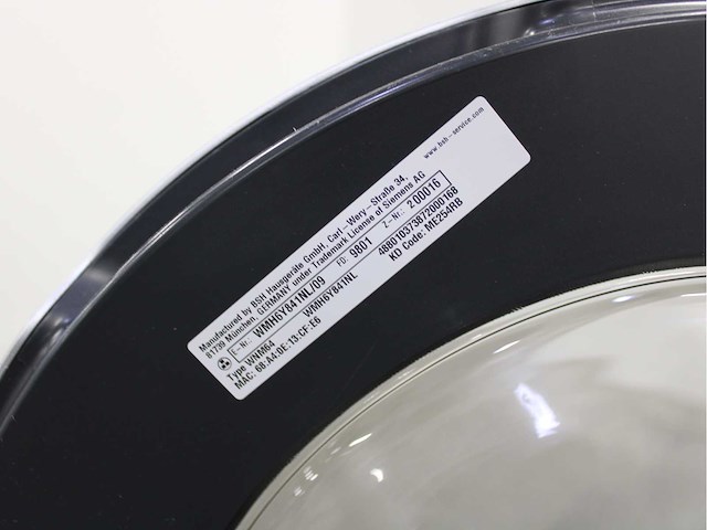 Siemens iq800 i-dos isensoric wifi wasmachine & siemens iq800 isensoric selfcleaning condenser wifi wasdroger - afbeelding 5 van  8