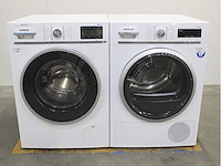 Siemens iq800 isensoric i-dos wifi wasmachine & siemens iq700 isensoric bestcollection selfcleaning condenser wasdroger - afbeelding 1 van  8