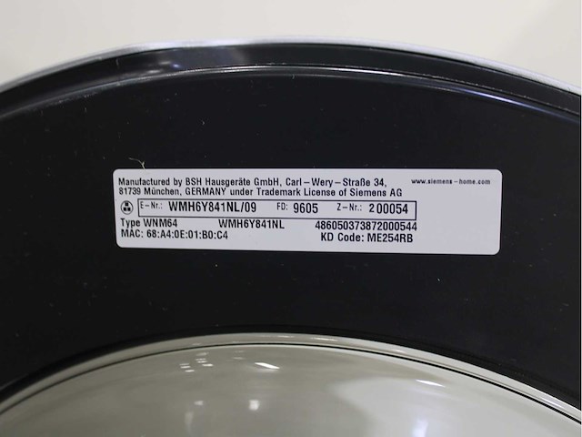 Siemens iq800 isensoric i-dos wifi wasmachine & siemens iq700 isensoric bestcollection selfcleaning condenser wasdroger - afbeelding 5 van  8