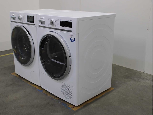 Siemens iq800 isensoric i-dos wifi wasmachine & siemens iq700 isensoric bestcollection selfcleaning condenser wasdroger - afbeelding 7 van  8