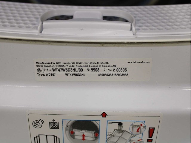 Siemens iq800 isensoric i-dos wifi wasmachine & siemens iq700 isensoric bestcollection selfcleaning condenser wasdroger - afbeelding 8 van  8