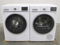 Siemens iq800 isensoric wifi wasmachine & siemens iq800 isensoric selfcleaning condenser wasdroger