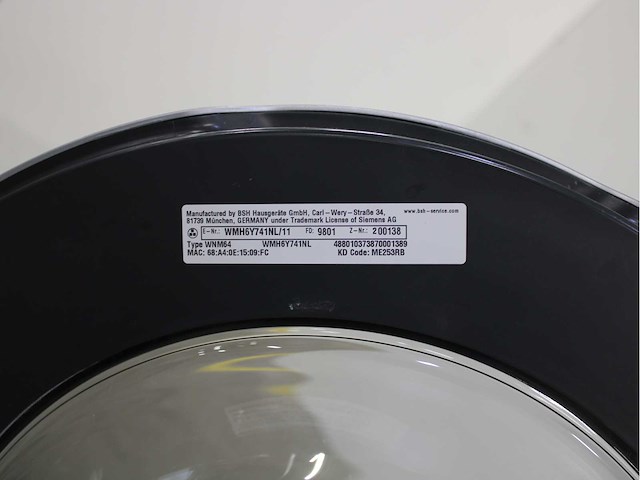 Siemens iq800 isensoric wifi wasmachine & siemens iq800 isensoric selfcleaning condenser wasdroger - afbeelding 5 van  8