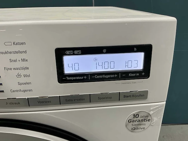 Siemens iq800 wnm56 wasmachine - afbeelding 5 van  7