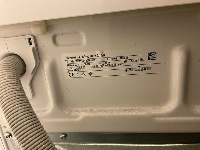 Siemens isensoric iq500 wasmachine - afbeelding 5 van  6