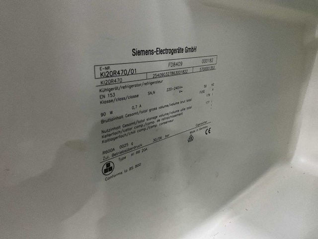 Siemens ki204r inbouw koelkast - afbeelding 5 van  5