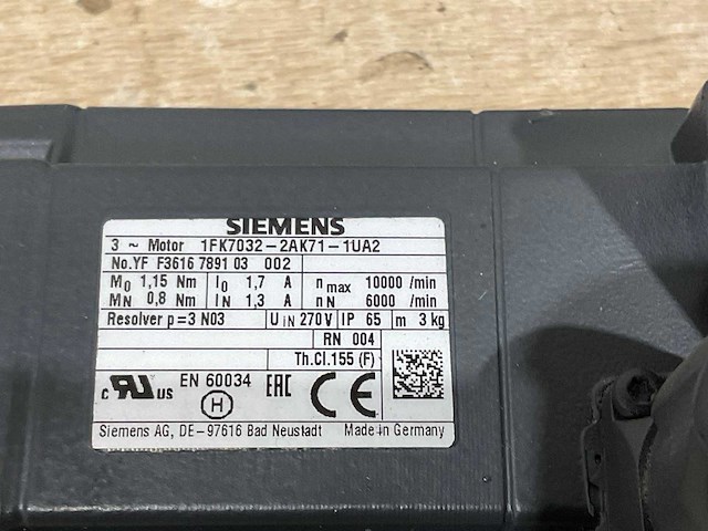 Siemens line reactor trafo met 2 motoren - afbeelding 10 van  10