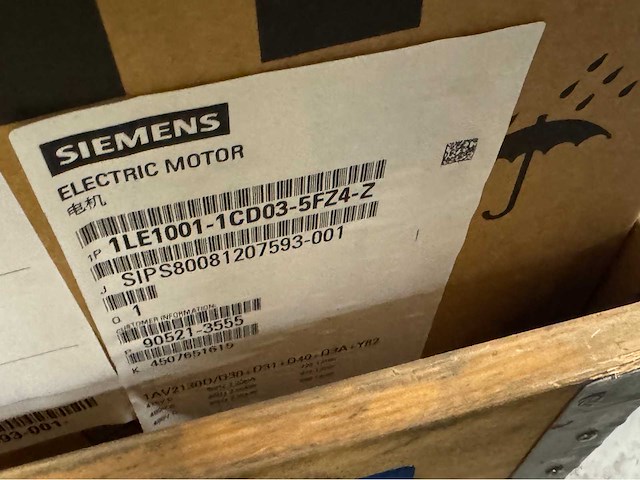 Siemens, lonne, abb, apex - electric motor - afbeelding 8 van  12