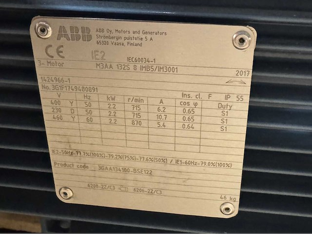 Siemens, lonne, abb, apex - electric motor - afbeelding 10 van  12