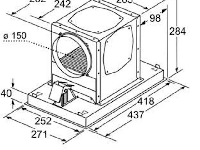 Siemens lz21jcc26 recirculatie starterset wit met clean air plus filter - afbeelding 2 van  4