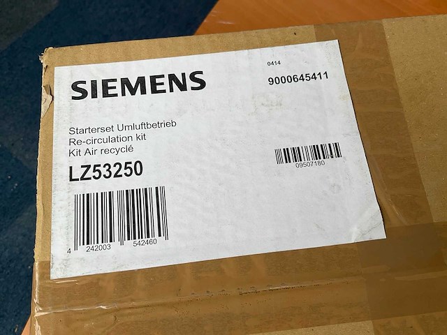 Siemens lz53250 startersset voor luchtcirculatie - afbeelding 2 van  3