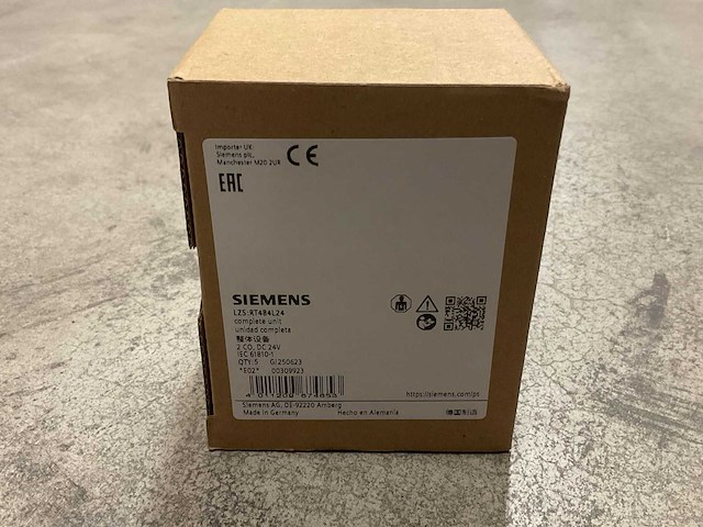 Siemens lzs:rt4b4l24 doos á 5 stuks plug-in schakelrelais (5x) - afbeelding 3 van  3