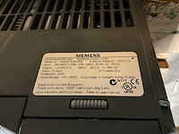 Siemens micromaster 430 frequentieregelaar - afbeelding 4 van  5