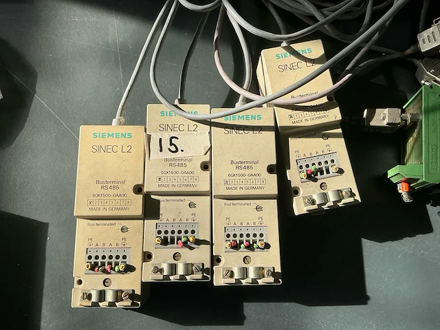 Siemens / modicon industriële automatiseringscomponenten – profibus / sinec / siwarex / acs - afbeelding 18 van  20