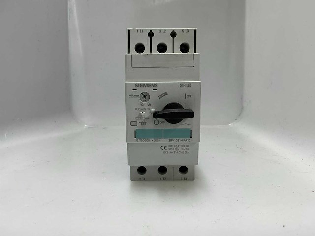 Siemens motorbeveiligingschakelaars - afbeelding 2 van  19