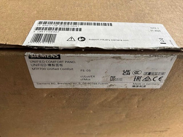 Siemens mtp700 touchscreen - afbeelding 8 van  8
