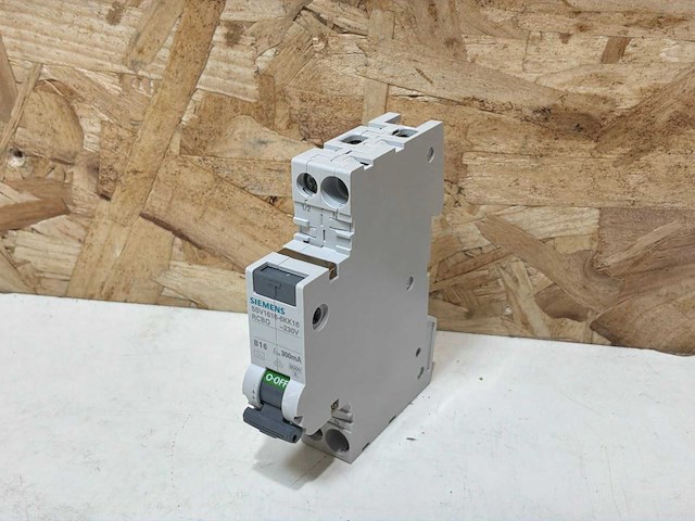 Siemens rcbo compact 1p+n 6 ka type a (5x) - afbeelding 1 van  8