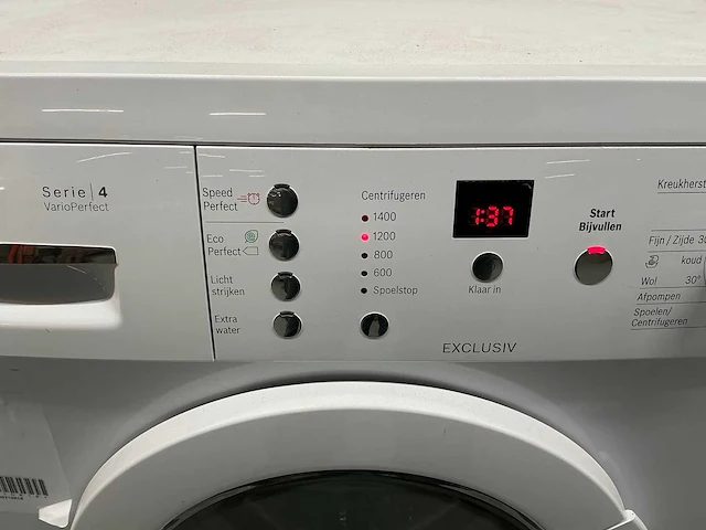 Siemens serie 4 vario perfect wasmachine - afbeelding 3 van  7