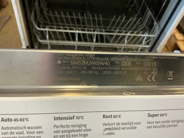 Siemens series 2 (sms2huw00n/40) vaatwasser - afbeelding 4 van  4