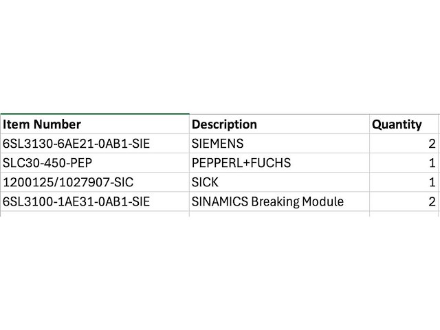 Siemens / sick / pepperl+fuchs - partij sinamics modules & veiligheidssensoren - 6sl3130-6ae21-0ab1 & 6sl3100-1ae31-0ab1 - afbeelding 3 van  3