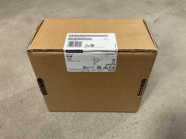 Siemens simatic dp/pa 6es7 158-3ad10-0xa0 coupler - afbeelding 2 van  2