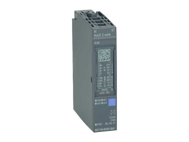 Siemens simatic et 200sp 6es7 134-6hd01-0ba1 analoge input module (10x) - afbeelding 1 van  2