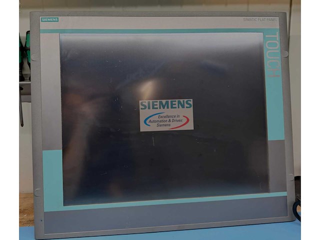 Siemens simatic flat panel 19’’ touch elektronica (2x) - afbeelding 1 van  8