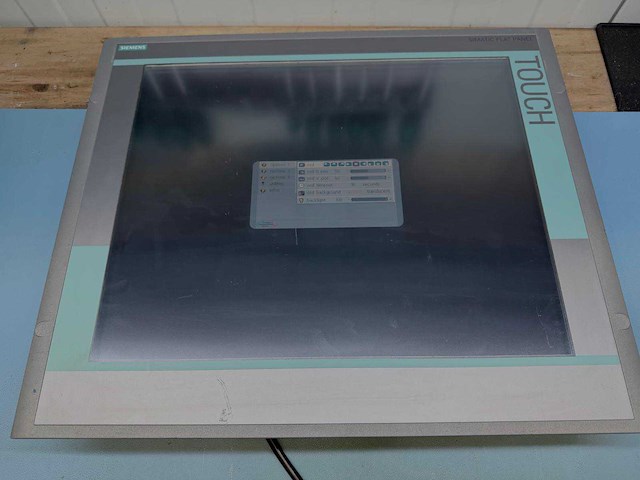 Siemens simatic flat panel 19’’ touch elektronica (2x) - afbeelding 2 van  8