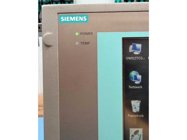 Siemens simatic flat panel 19’’ touch elektronica (2x) - afbeelding 8 van  8