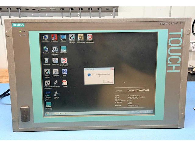 Siemens simatic hmi ipc 677c elektronica (2x) - afbeelding 1 van  9
