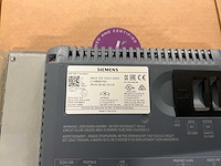 Siemens simatic hmi kp700 comfort bedieningspaneel - afbeelding 4 van  5
