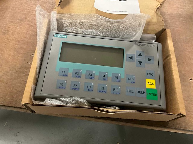 Siemens simatic kp300 basic mono pn bedieningspaneel - afbeelding 1 van  4
